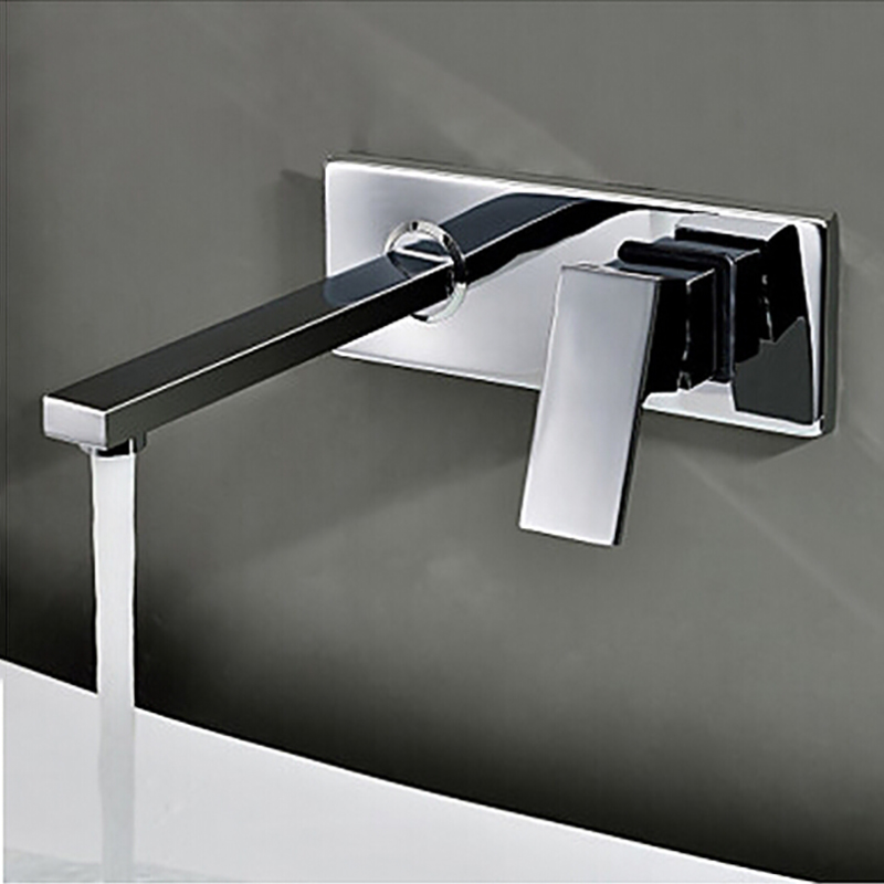 Home Bar Sink - ベコラ-壁の洗面台の蛇口セット、シンクの蛇口、バスルームキャビネット、洗面器ミキサー、BR-320, 3個セット