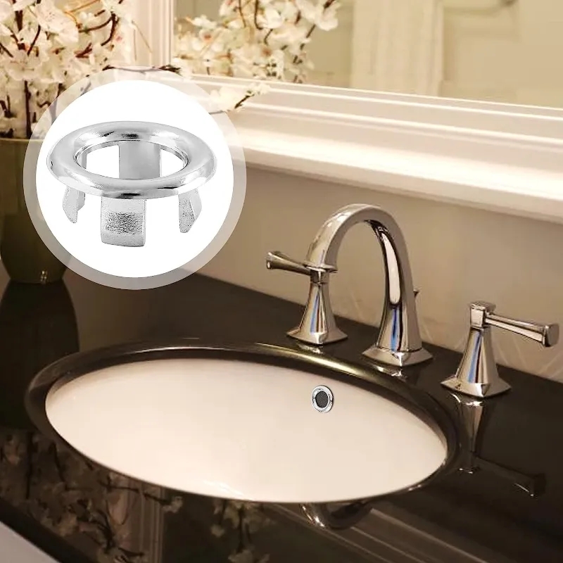 4 個キッチン浴室洗面器円形オーバーフロー排水カバー装飾浴槽 - Home Bar Sink のレビューと価格