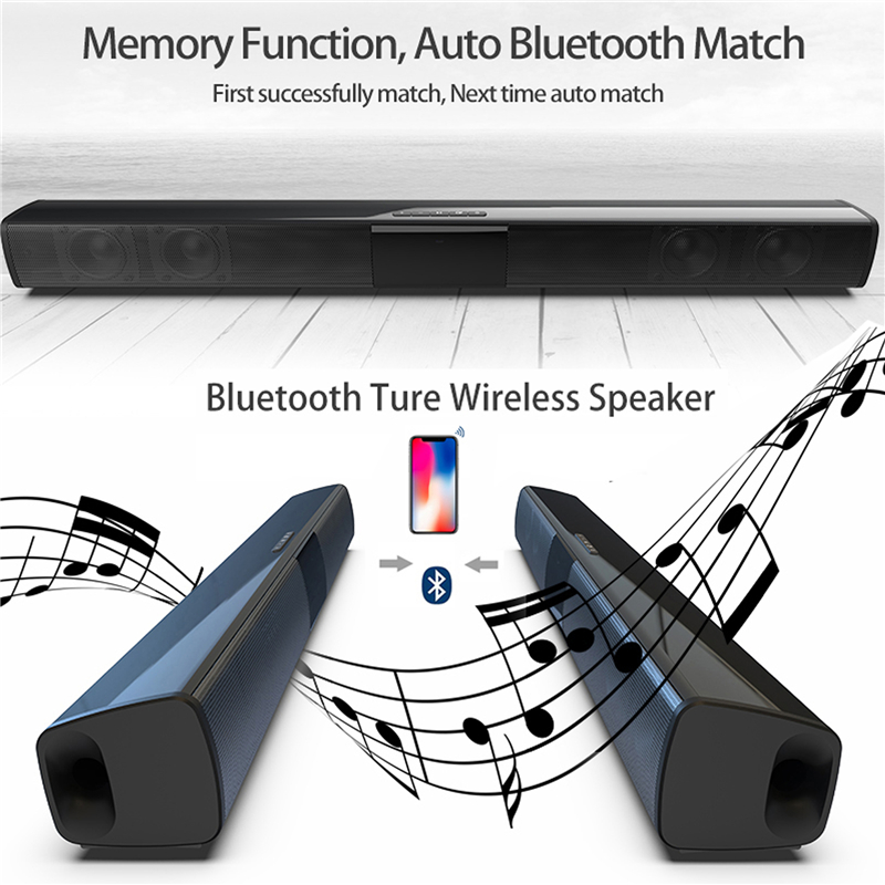 40 ワットワイヤレス Bluetooth 5.0 サウンド - Home Bar And Theater のレビューと価格