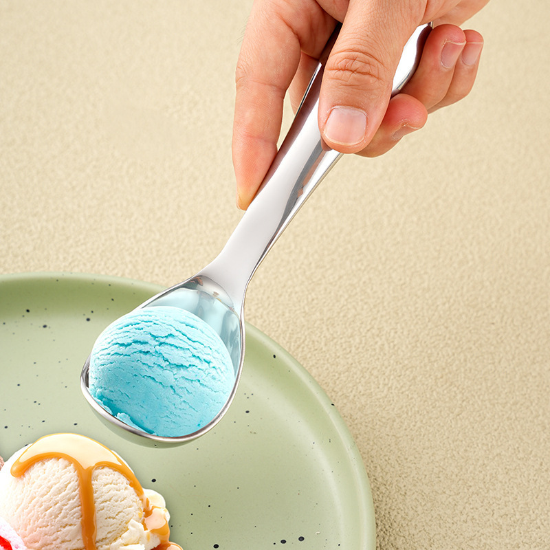 304ステンレス鋼製アイスクリームスクープ、厚みのあるフルー - Ice Pick Pick のレビューと価格